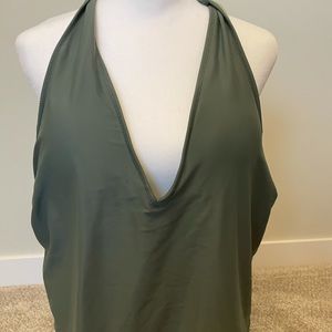 Aerie Green swimsuit